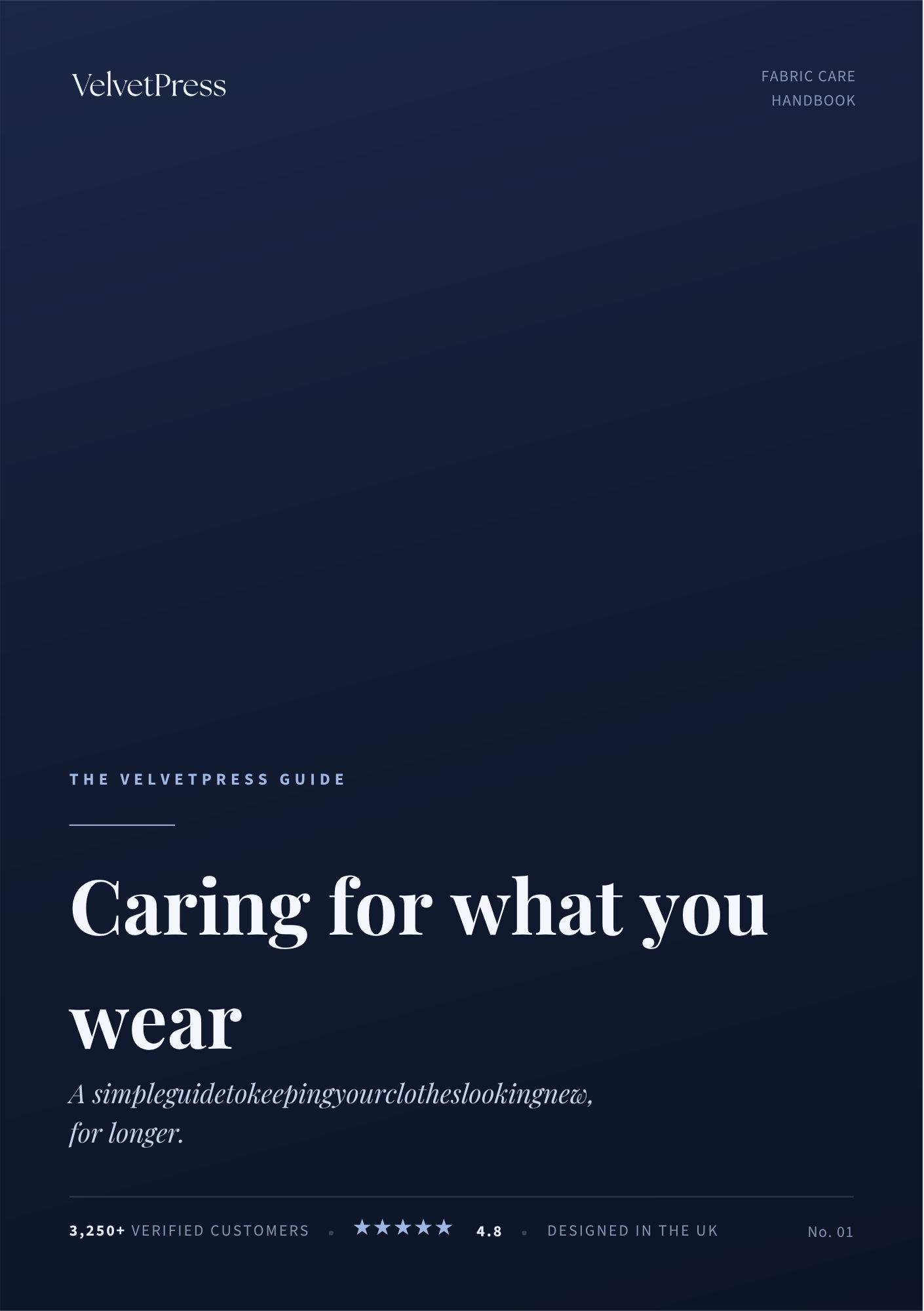 VelvetPress Fabric Care Handbook